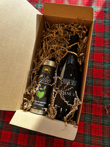 Box Oil & Wine di Ecofattorie Sabine con olio extravergine di oliva e vino naturale Podere Sassi