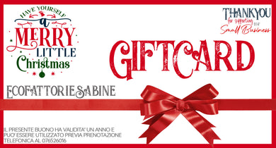 La nostra Gift Card è ciò che fa al caso tuo