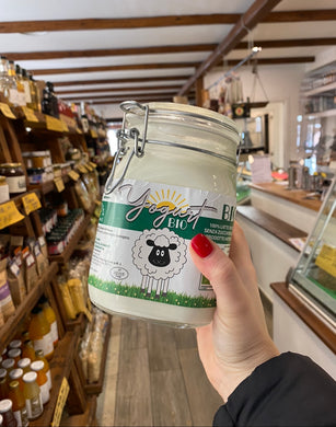 Yogurt di pecora artigianale prodotto Ecofattorie Sabine